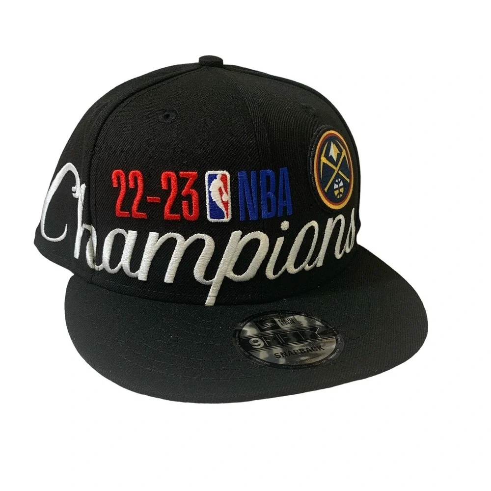 New Era Denver Nuggets 9FIFTY 2023 NBA Finals Champions Adjustable Snapback Hat